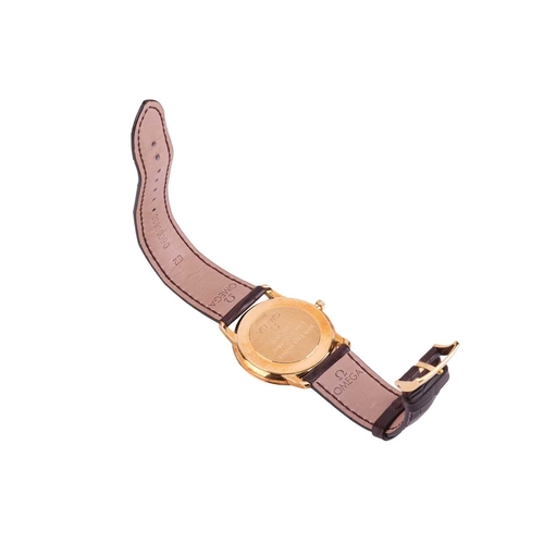 200 - An unworn Omega De Ville 18ct gold dress watch Model: 4610.30.02 Serial: 59730647 Year: 2008 Approx ... 