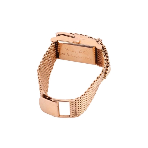 204 - Patek Philippe - An astonishing Patek Philippe diamond set belt style dress watch in 18ct gold from ... 