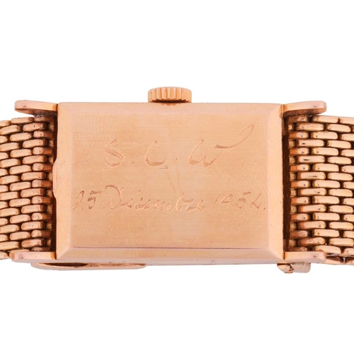 204 - Patek Philippe - An astonishing Patek Philippe diamond set belt style dress watch in 18ct gold from ... 