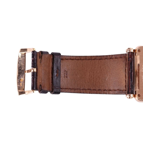 210 - A Franck Muller Long Island 18ct rose gold wristwatch. Model: 1200 S6 GG Long Island Serial: No 121 ... 