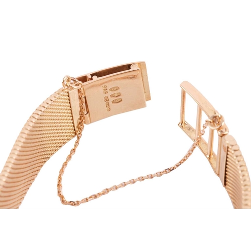 211 - A Baume & Mercier Geneve 18ct gold dress watch. Model: 3568 Serial: 147653 Case Material: 18ct gold ... 