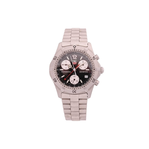 214 - A Tag Heuer 2000 Series Professional 200 Meters Model: CK1110-0 Serial: AB6253 Year: 2001 Case Mater... 
