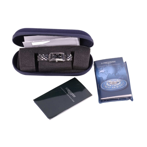 218 - A Longines DolceVita steel dress watch Model: L5.155.4 Year: 1999 Case Material: Steel Case diameter... 