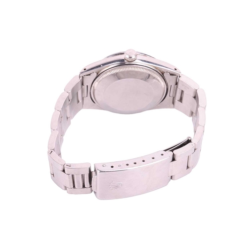 219 - A Rolex Oyster Perpetual Date with black dial wristwatch Ref: 15000 Model: 15000 Serial: 7157952 Yea... 