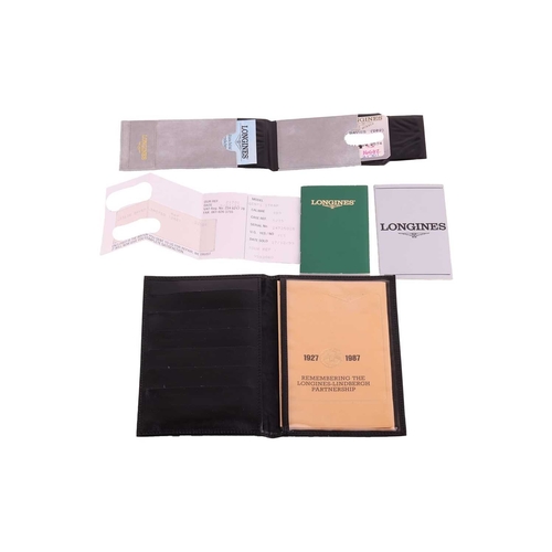 221 - A Longines Hour Angle Lindbergh Ref: 989.5215 Model: 989.5215 Serial: 24725028 Year: 1993 Case Mater... 