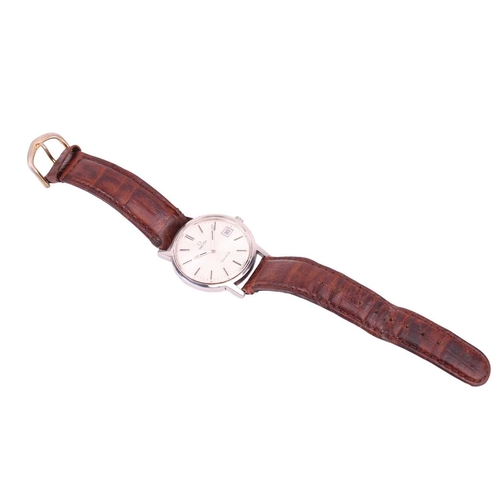 223 - An Omega Geneve Date mechanical watch. Model: 136.0104 Serial: 38676730 Year: 1977 Case Material: St... 