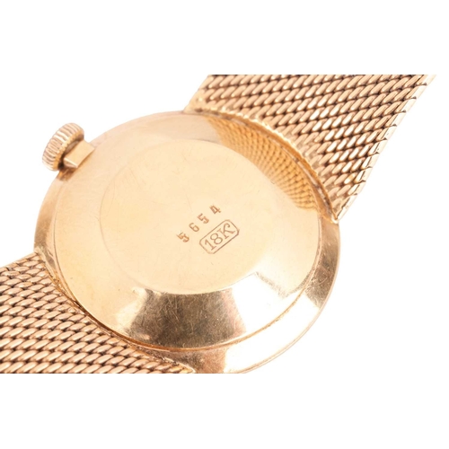 224 - A Bucherer automatic 18ct gold dress watch, featuring a Swiss-made automatic movement in a yellow me... 