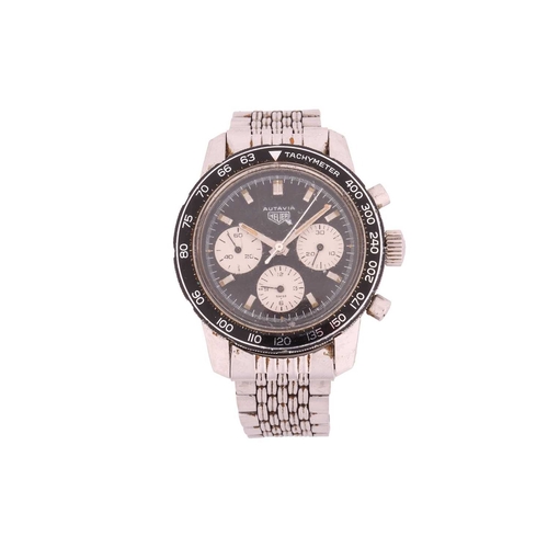 226 - An Heuer Autavia vintage chronohraph Ref 2446 C Model: 2446 C Serial: 130397 Case Material: Steel Ca... 