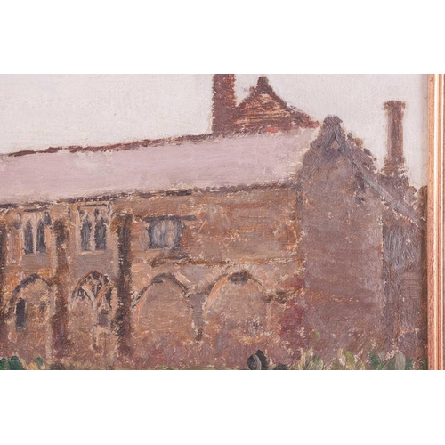 11 - † Lord Paul Ashford Methuen (1886-1974), Muchelney Abbey, signed 'Methuen' (lower right), titled 'Mu... 