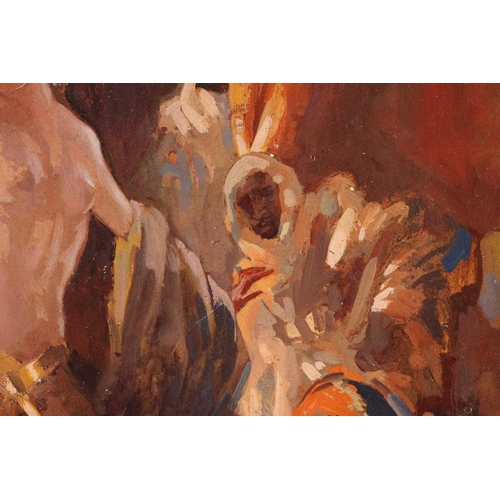 127 - Hal Hurst (1865 - 1938), Dancing Girl, signed 'Hal Hurst' (lower left), oil on canvas, 41.5 x 33 cm,... 