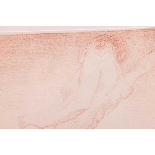 135 - † After Austin Osman Spare (1888-1956), Study of a nude, bearing signature in pencil 'A.O. Spare' (l... 