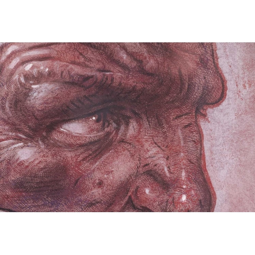 158 - † Peter Howson (b.1958), 'Gospel Oak', signed and dated in pencil 'Howson 2002' (lower right), hand-... 