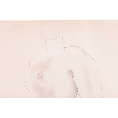 208 - † Frank Dobson (1886-1963), Standing Nude, signed 'Frank Dobson' (lower right), chalk on paper, 50 c... 