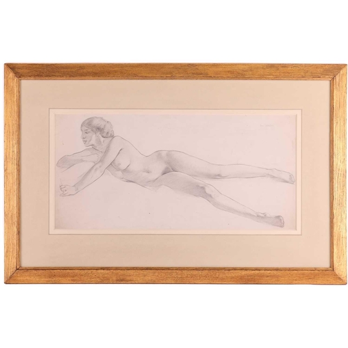 209 - Eric Harold Macbeth Robertson (1887-1941) Scottish, 'Study for Desire', pencil on paper, signed to t... 