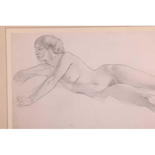 209 - Eric Harold Macbeth Robertson (1887-1941) Scottish, 'Study for Desire', pencil on paper, signed to t... 