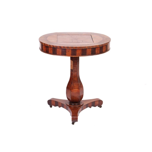 239 - An unusual 19th-century arbutus wood and 