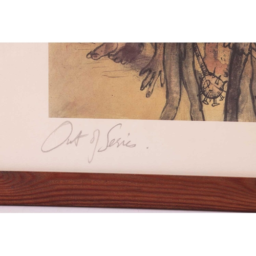 25 - † Ralph Steadman (b. 1936), The Guests, inscribed, signed and dated in pencil 'Ralph Steadman '98' (... 