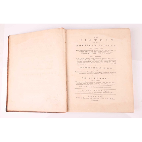 253 - Adair, James (1709-1783), 'The History of the American Indians'; particularly those Nations adjoinin... 