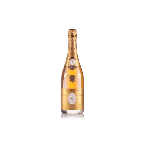 278 - A Bottle of Louis Roederer Cristal Champagne, 1986 Cellar in Surrey Damage to Box