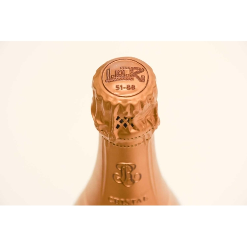 278 - A Bottle of Louis Roederer Cristal Champagne, 1986 Cellar in Surrey Damage to Box