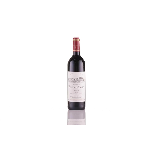 288 - Nine Bottles of Chateau Pontet Canet Pauillac, 1995, OWC Cellar in Blackheath High Fill Into Neck/Hi... 