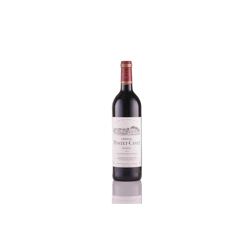 288 - Nine Bottles of Chateau Pontet Canet Pauillac, 1995, OWC Cellar in Blackheath High Fill Into Neck/Hi... 