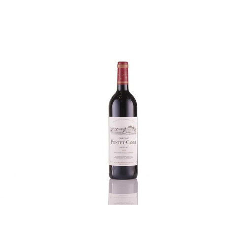 288 - Nine Bottles of Chateau Pontet Canet Pauillac, 1995, OWC Cellar in Blackheath High Fill Into Neck/Hi... 