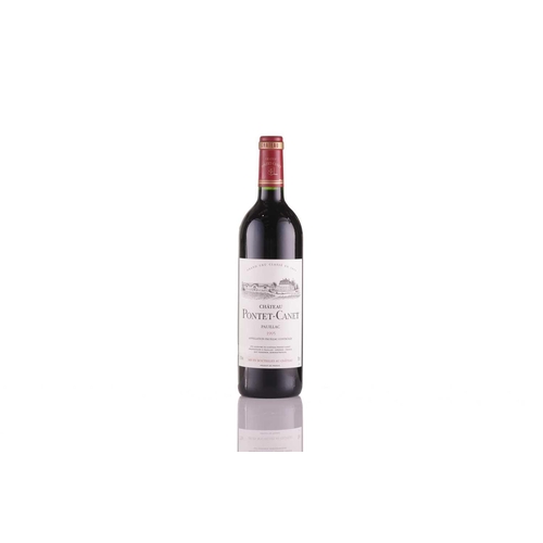 288 - Nine Bottles of Chateau Pontet Canet Pauillac, 1995, OWC Cellar in Blackheath High Fill Into Neck/Hi... 