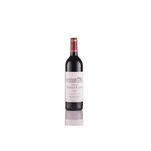 288 - Nine Bottles of Chateau Pontet Canet Pauillac, 1995, OWC Cellar in Blackheath High Fill Into Neck/Hi... 