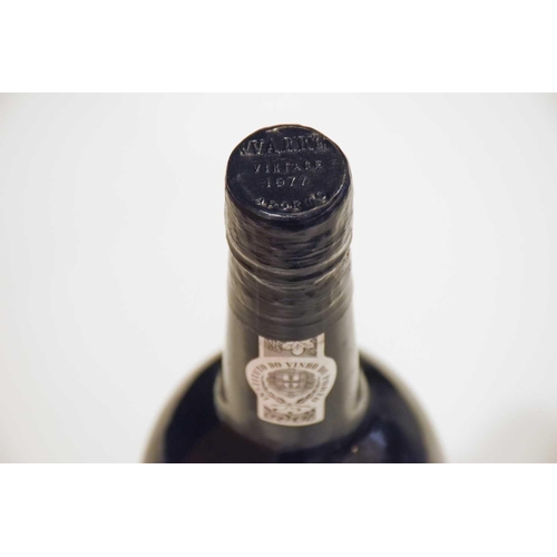 290 - One Case of Warres Vintage Port, 1977, OWC, (12 Bottles) Cellar in Berkshire Into Neck