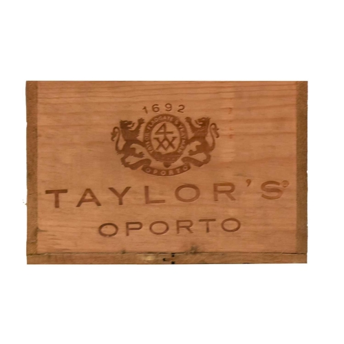 296 - Six Bottles of Taylor's Quinta de Vargellas Vintage Port, 1984, bottled in 1986, OWC Cellar In Black... 