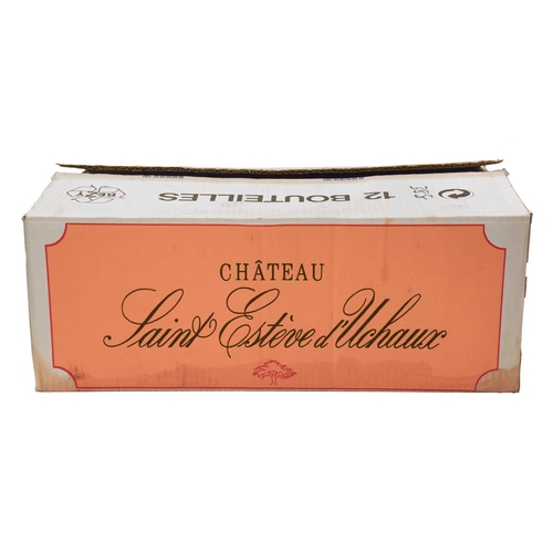 297 - One Case of Chateau Saint Esteve d'Ulchaux Cotes du Rhone Villages, 1997, OCC Cellar in Berkshire In... 