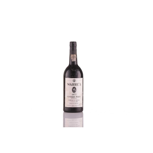 302 - Twelve Bottles of Warre's Vintage Port, 1977, OWC Cellar in Blackheath Into Neck/High Shoulder, slig... 