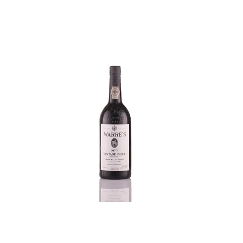 302 - Twelve Bottles of Warre's Vintage Port, 1977, OWC Cellar in Blackheath Into Neck/High Shoulder, slig... 