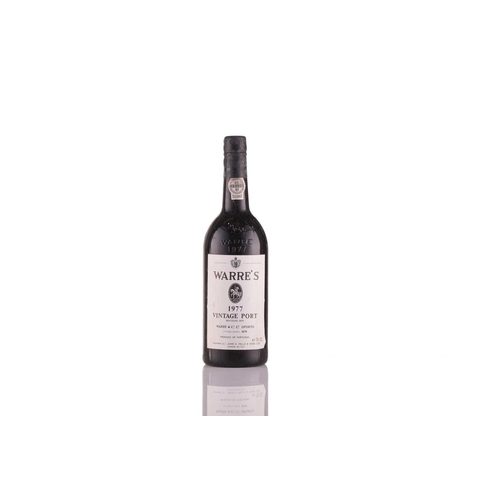 302 - Twelve Bottles of Warre's Vintage Port, 1977, OWC Cellar in Blackheath Into Neck/High Shoulder, slig... 