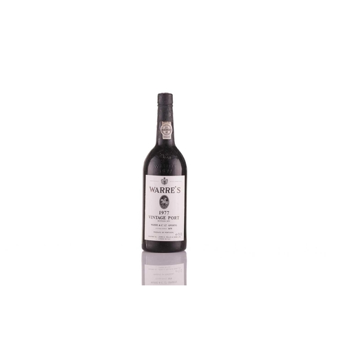 302 - Twelve Bottles of Warre's Vintage Port, 1977, OWC Cellar in Blackheath Into Neck/High Shoulder, slig... 