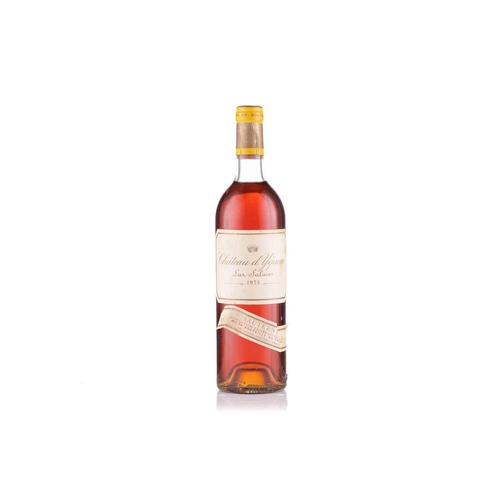 303 - A Bottle of Chateau d'Yquem Lur-Saluces Sauternes, 1975 Cellar in Berkshire Top Shoulder