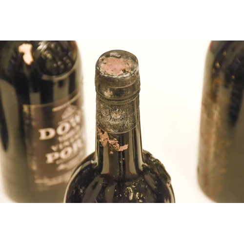 304 - Twelve Bottles of Dow's Vintage Port, 1983 Cellar in Blackheath Into Neck. Damage to some labels.