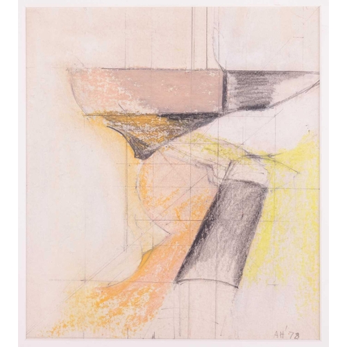 35 - † Adrian Heath (1920 -1992), Untitled, initialled 'AH' and dated '78 (lower right), pencil and gouac... 