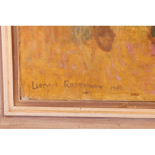 69 - † Leonard H Rosoman (1913-2012), The Quarrel Amongst the Flowers, signed 'Leonard Rosoman 1947' (low... 