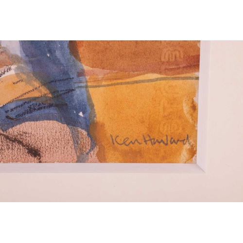92 - † Ken Howard (1932-2022) British, Seated nude in studio, signed 'Ken Howard' (lower righthand corner... 