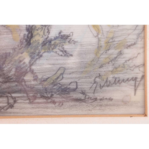 99 - † Robert Gibbings (1889 - 1958), Corals reefs of Bermuda, signed 'Gibbings'(lower right), pencil and... 