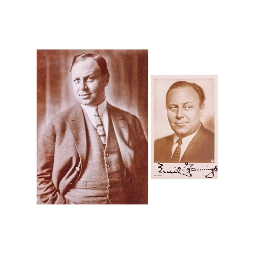 75 - Emil Jannings (1884-1950) Swiss-German actor, the first recipient of the Academy Award for Best Acto... 