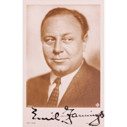 75 - Emil Jannings (1884-1950) Swiss-German actor, the first recipient of the Academy Award for Best Acto... 
