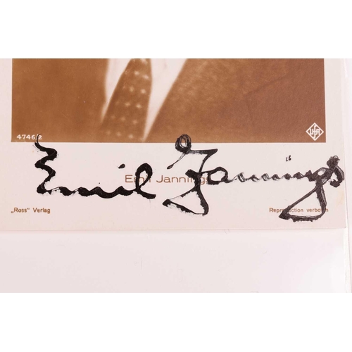 75 - Emil Jannings (1884-1950) Swiss-German actor, the first recipient of the Academy Award for Best Acto... 