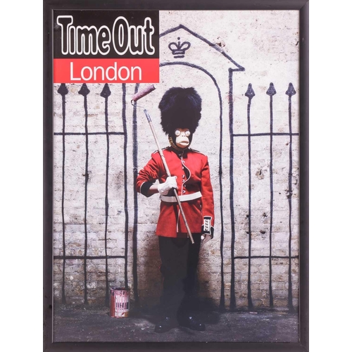 34 - † Banksy, (b.1974) British, 'Time Out London' poster, 2010; offset lithographic poster in colours, f... 