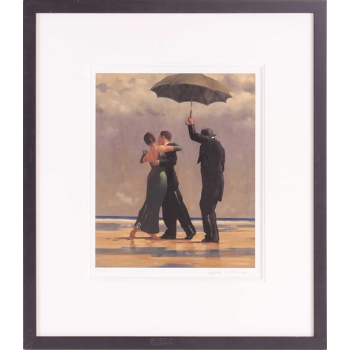 51 - † Jack Vettriano OBE (b. 1951), signed limited edition giclee print, 'Dancer in Emerald', No.11/350,... 