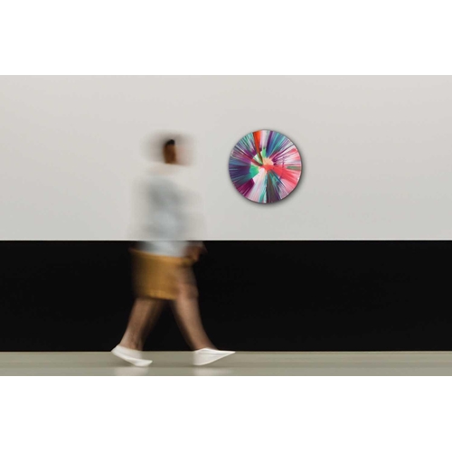 120 - Damien Hirst (b.1965) Spin Painting † stamped 'This painting was made by ... to celebrate the openin... 