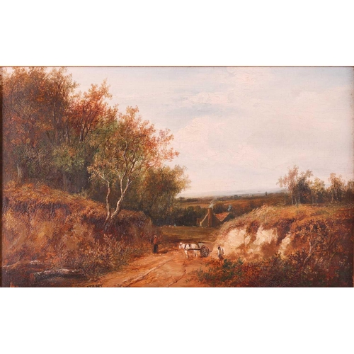 24 - Joseph Thors (1835 - 1920) Horse and cart at a quarry signed 'J. Thors' (lower left), oil on canvas,... 