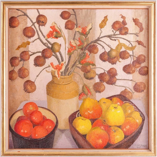 52 - Sir Cedric Lockwood Morris (Welsh 1889-1982) Apples 1945 † signed and dated 'Cedric Morris 45' (lowe... 